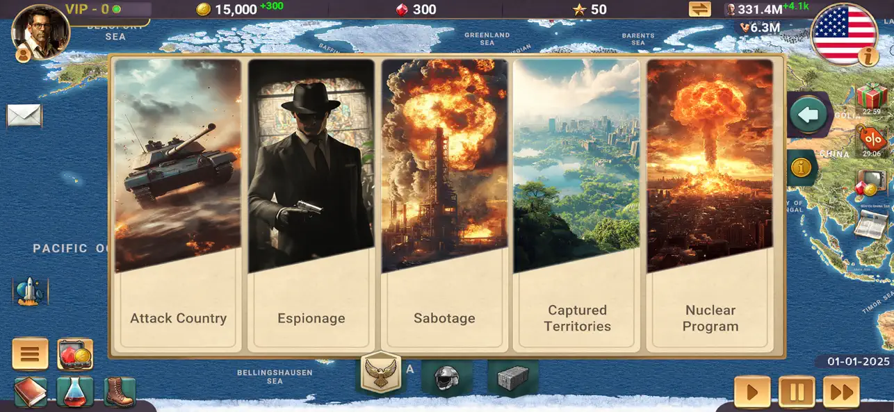 MA 3 – President Simulator Hack screenshot 4 - game app interface