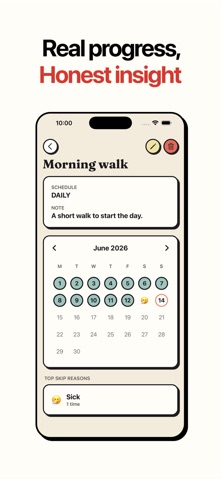 Silent Habits: Daily Tracker Screenshot 2 of 5