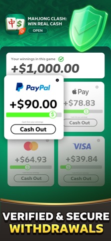 Mahjong Clash: Win Real Cash iPhone screenshot 3