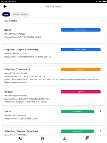 WellCare Health iPad screenshot 8