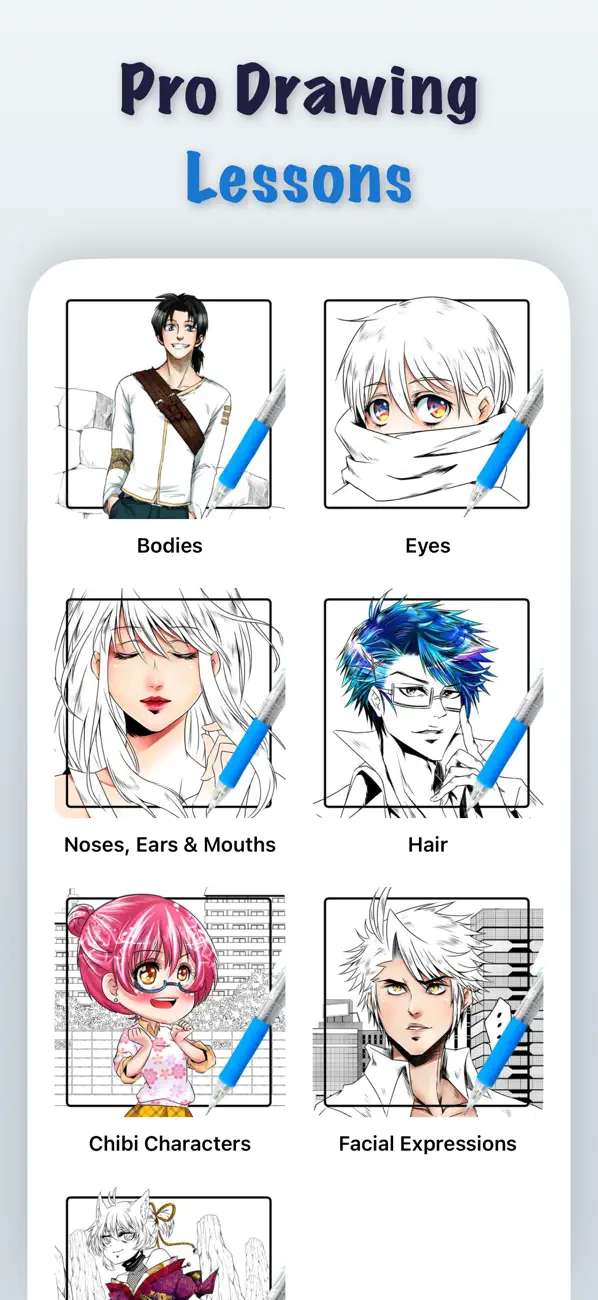 Screenshot #3 pour How to Draw Anime Easy