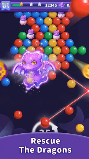 Castle legends bubble shooter screenshot 2