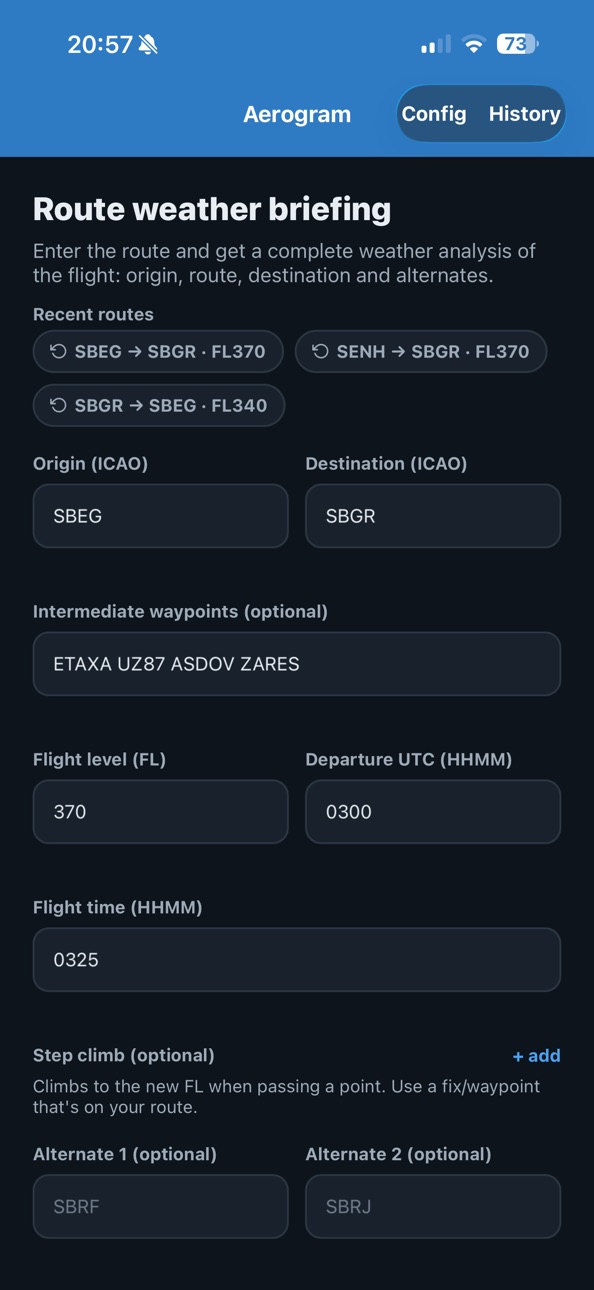 iPhone screenshot