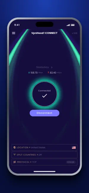 VpnHood! CONNECT screenshot 1