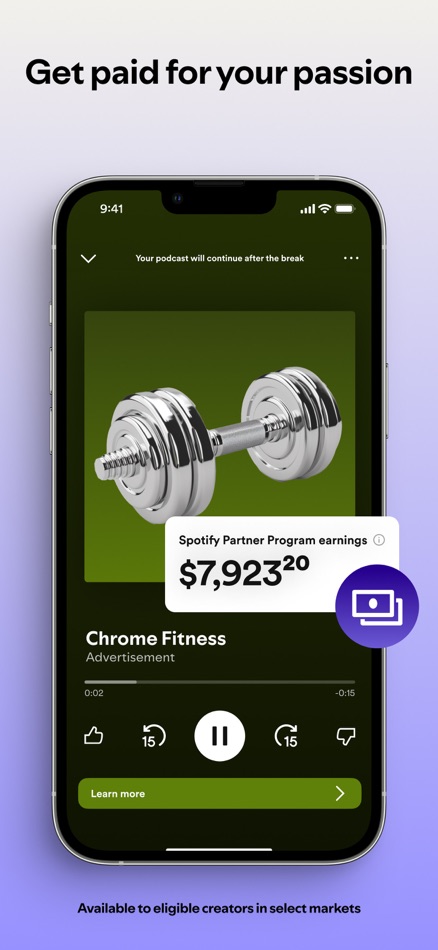 #7. Spotify for Creators (iOS) โดย: Spotify