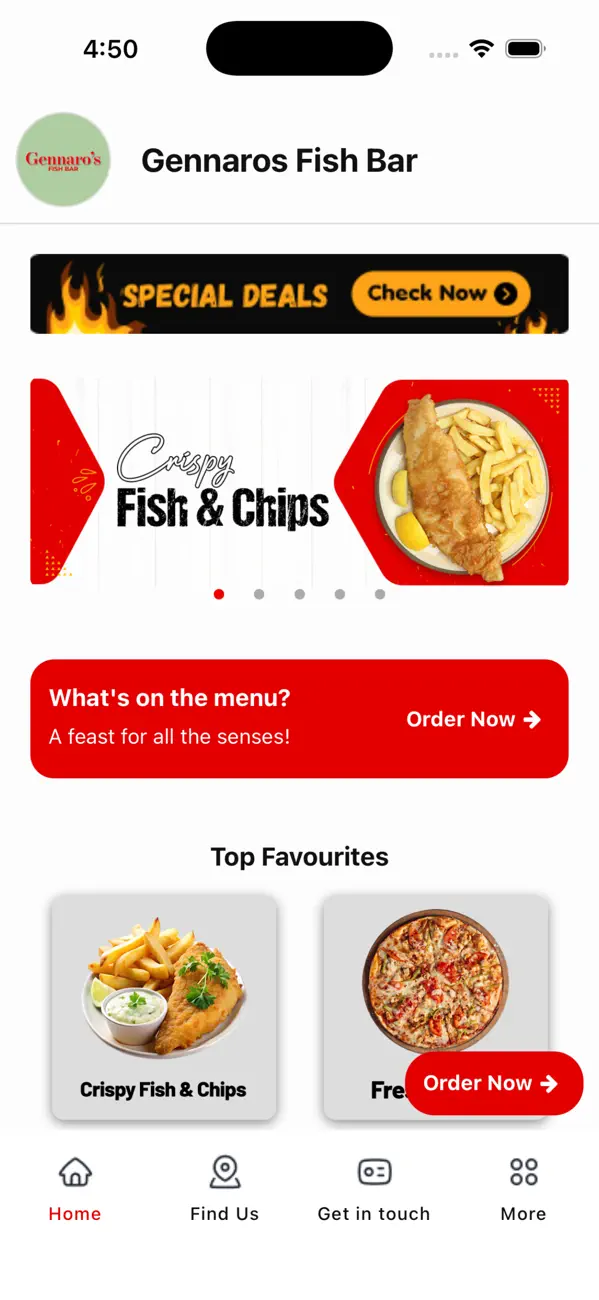 Screenshot #1 pour Gennaros Fish Bar