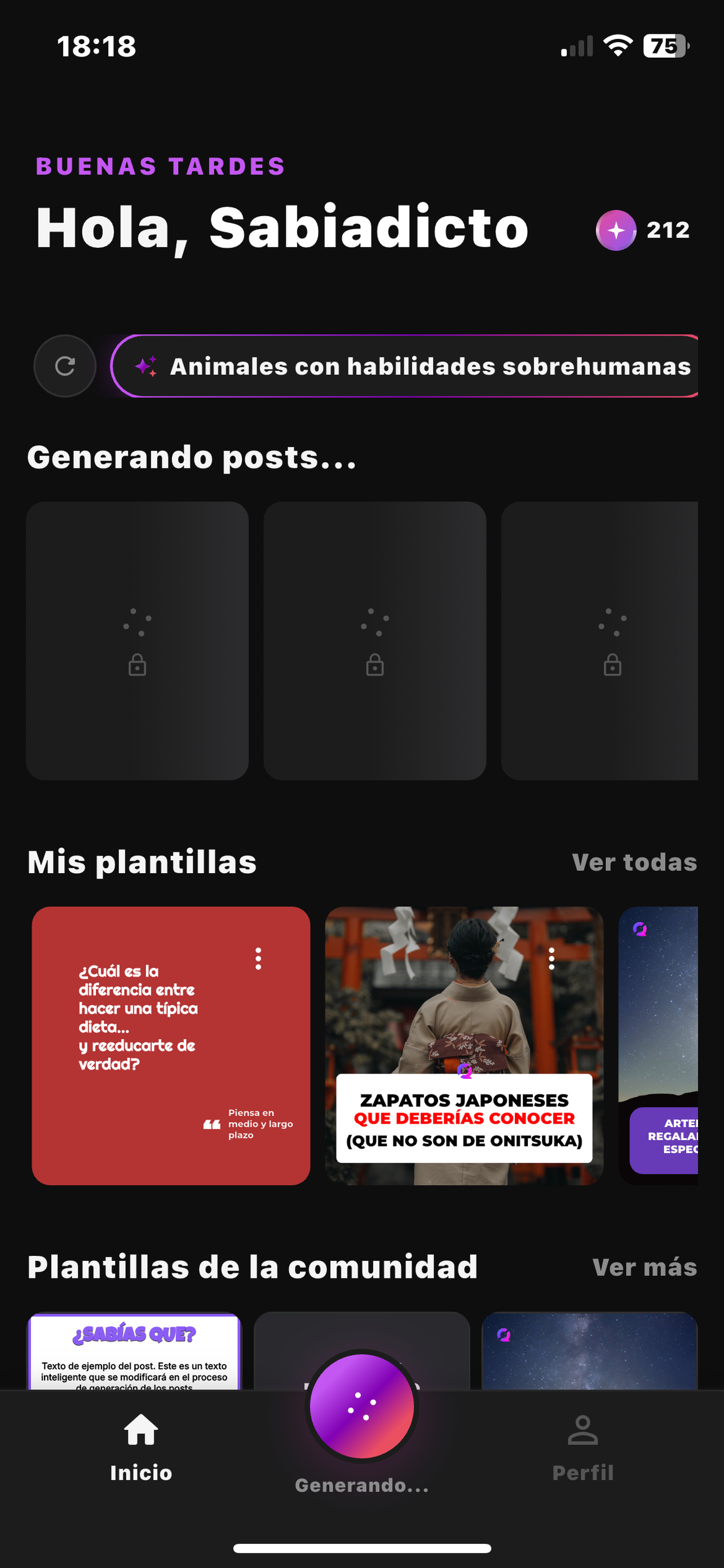 QuickPost - Contenido con IA