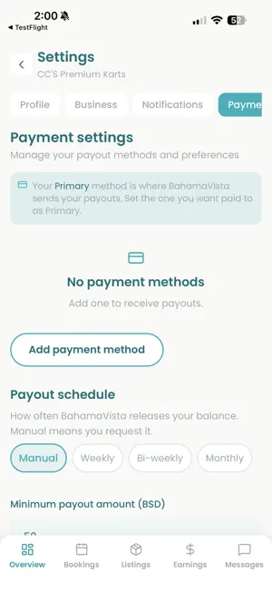 BahamaVista Partner screenshot 4