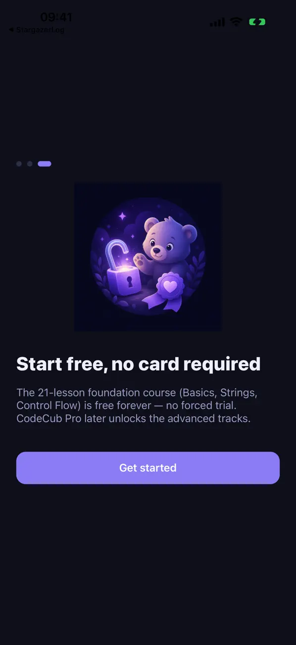 #3. CodeCub (iOS) Av: Tony AI