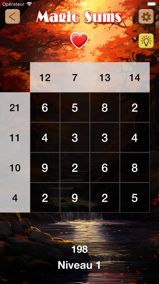 #2. Magic Sums (iOS) By: Veryphone