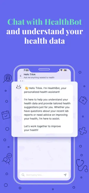 Eka: Health AI, ABHA, Records iPhone screenshot 2