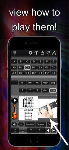 120 Guitar Chords iPhone screenshot