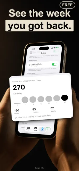 Stillfeed: Block Reels&Shorts screenshot 3