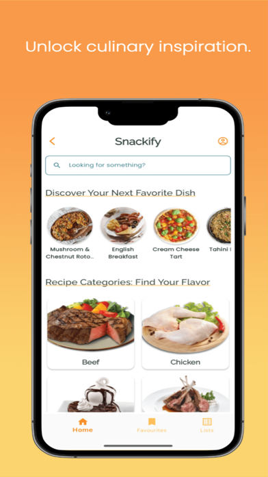 Snackify - Food & Nutrition Screenshot
