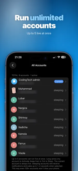 Novagram Messenger Telegram screenshot 4