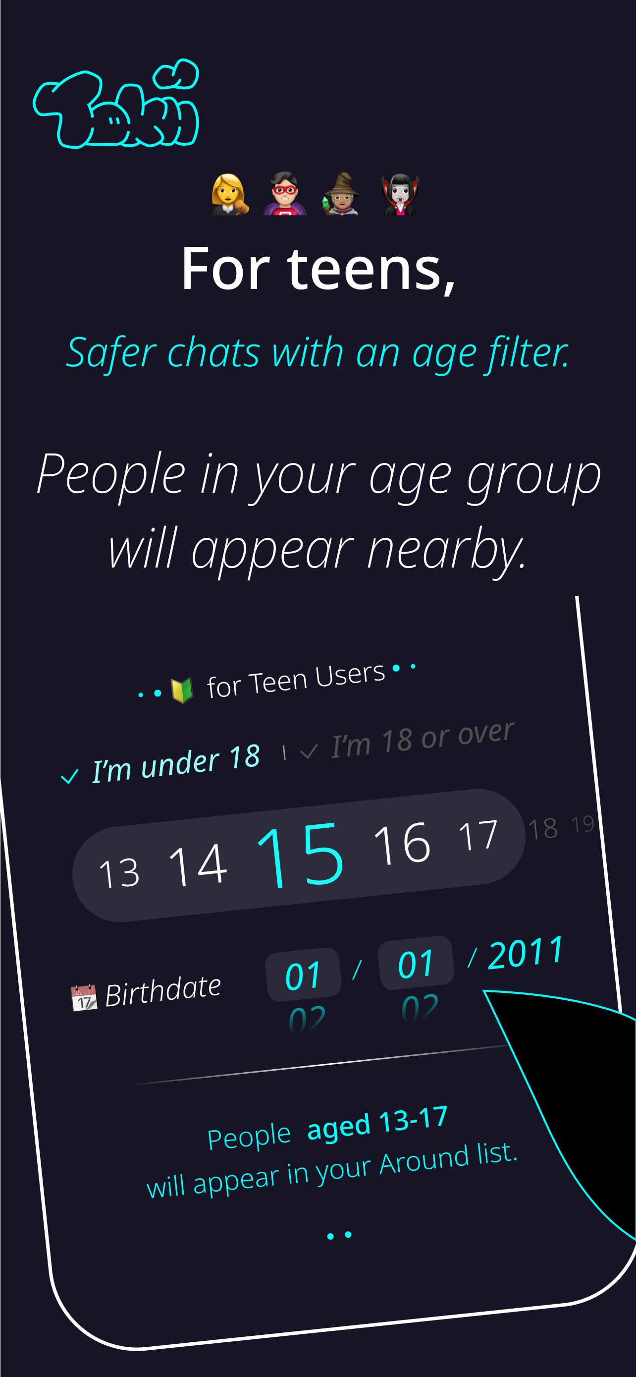 Tokii: Connect by Being Nearby screenshot 2