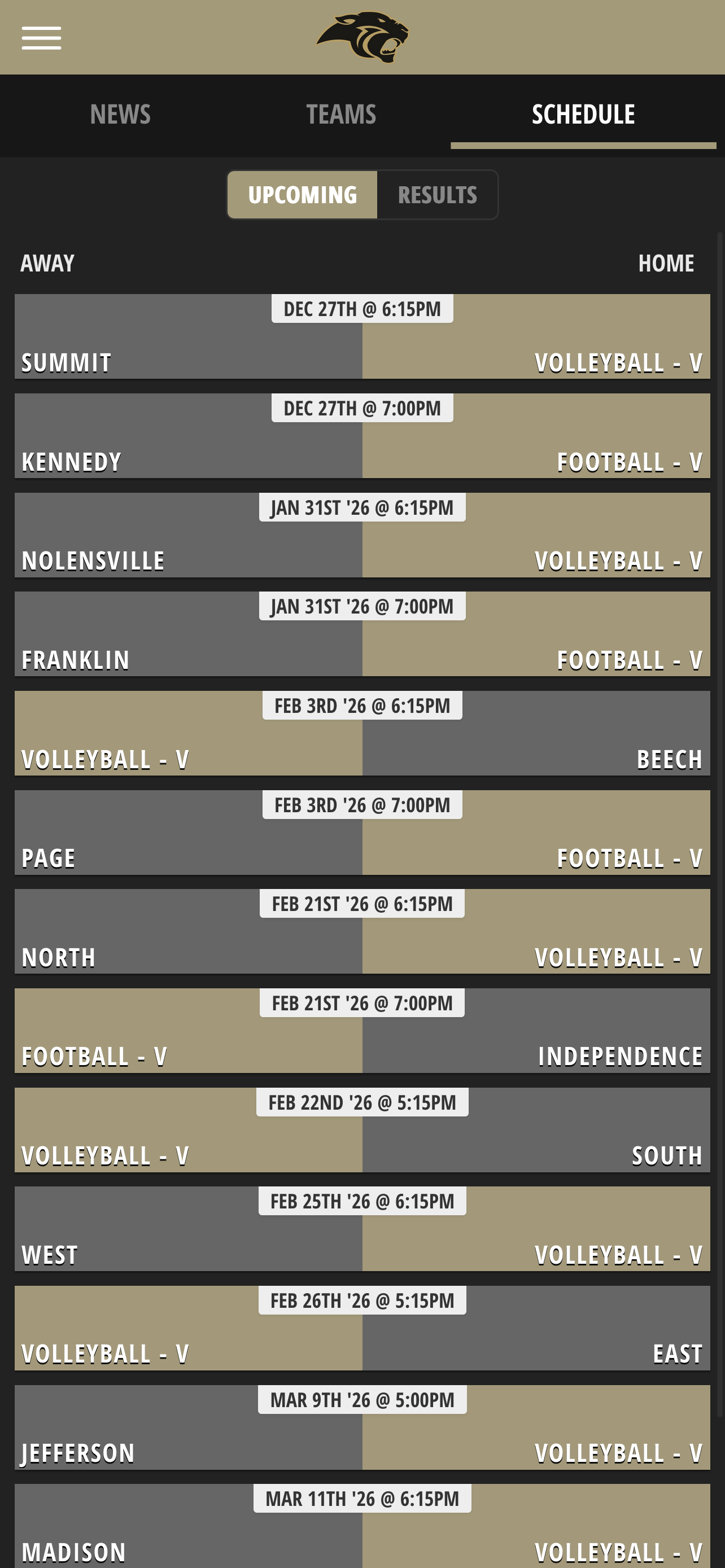 Canton Academy Athletics