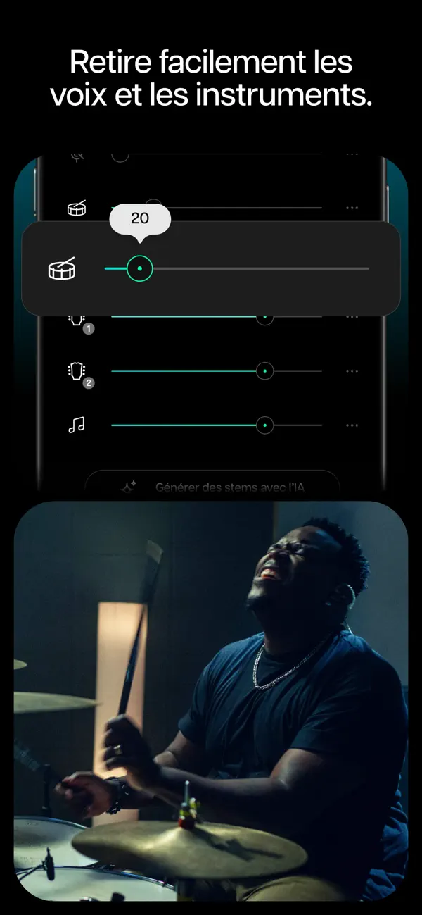 Screenshot #2 pour Moises: l'appli du Musicien
