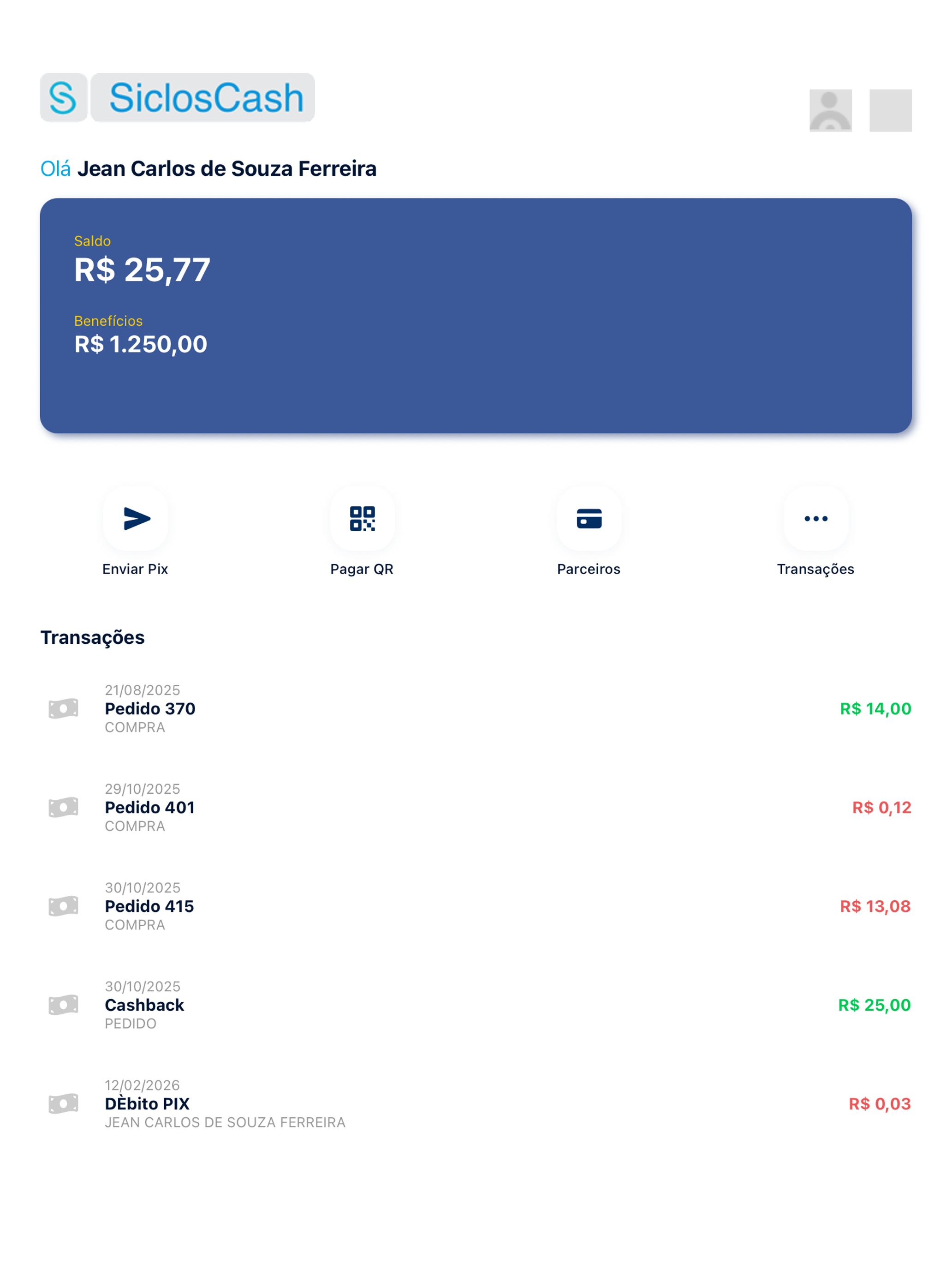 Siclos Cash screenshot 5
