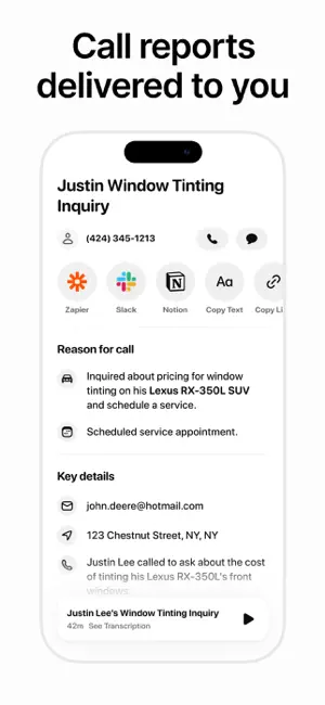 Beside (M1): AI Receptionist screenshot 5
