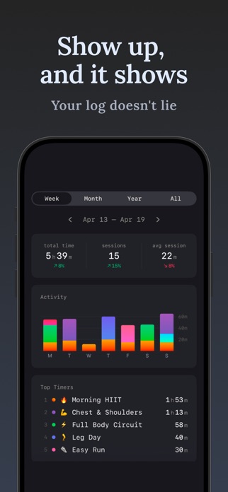 Round: HIIT Workout Timer Screenshot 4 of 4