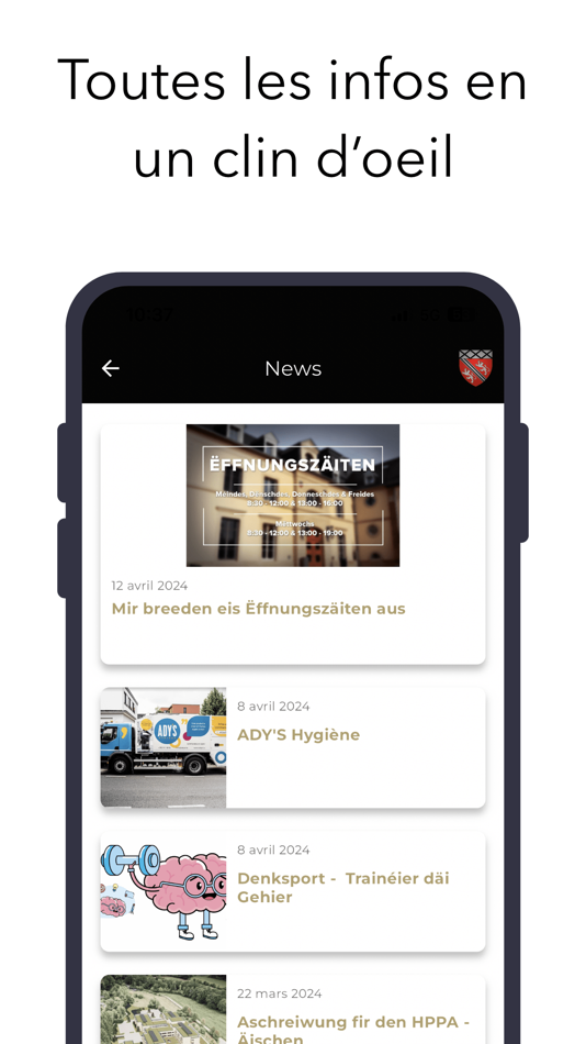 #6. Koerich (iOS) 由: Administration communale de Koerich
