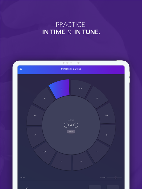 Modacity: Pro Music Practice iPad screenshot 6 - Music app