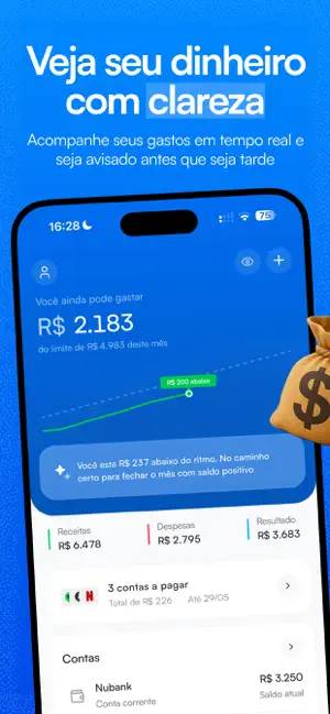 Visor: Finanças Pessoais e IA screenshot 1