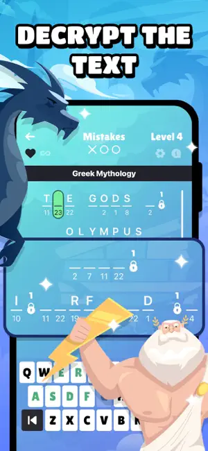 Cryptogram! Word Puzzle Game screenshot 4