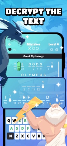 Cryptogram! Word Puzzle Game Screenshot 4 of 7
