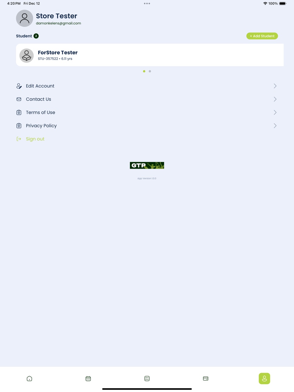 iPad screenshot
