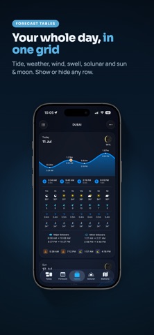 AlMayeh: Tides, Weather & More iPhone screenshot