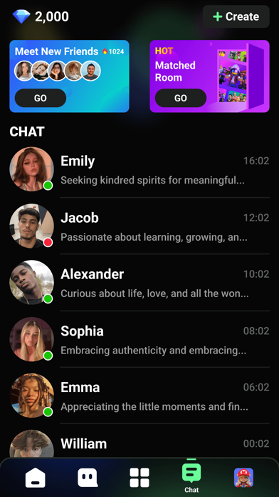 Eigo - Live Chat, Play, Meet Screenshot