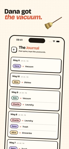 Chore Spinner - Spin The Wheel screenshot