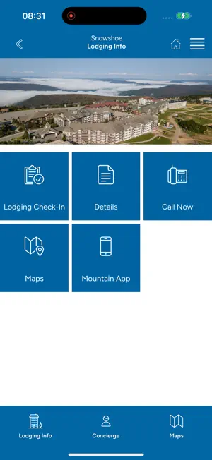 Snowshoe Lodging screenshot 2