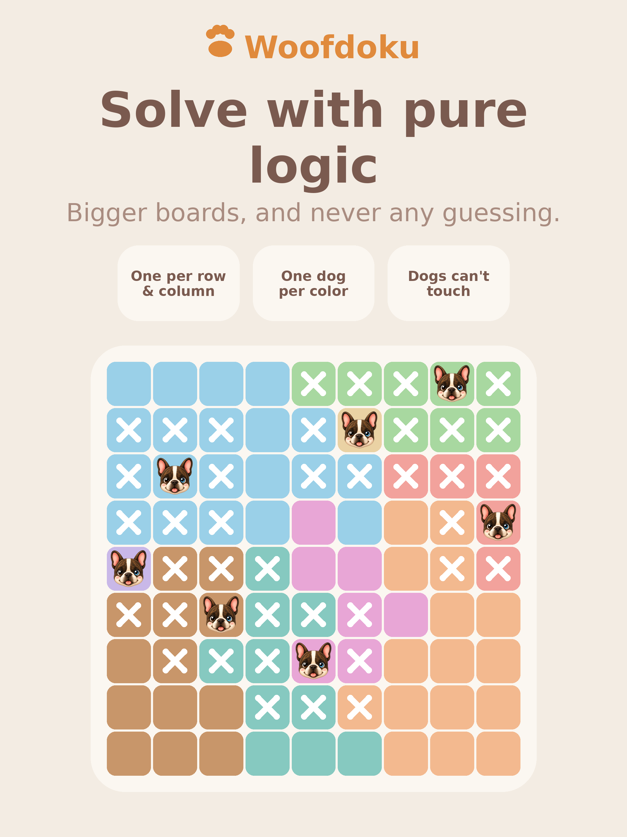 Woofdoku - Brain Puzzle Game screenshot 8