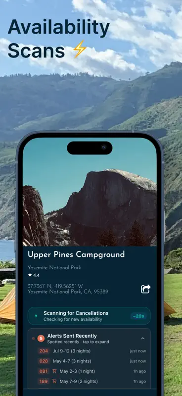 Campsite Tonight: Camping screenshot 3 of 4