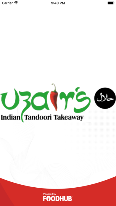 Uzairs Tandoori Takeaway. Screenshot