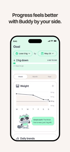 WeightBuddy: Calorie Tracker screenshot 5
