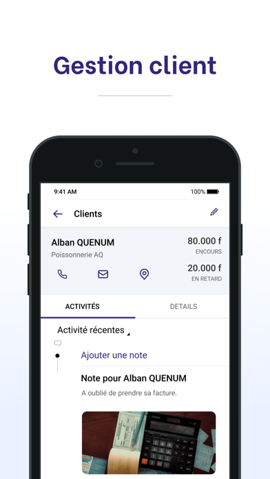 e-Tchité Gestion Screenshot