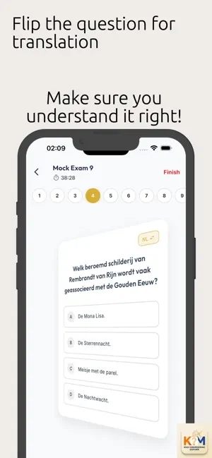 KNM Inburgering Examen screenshot 3