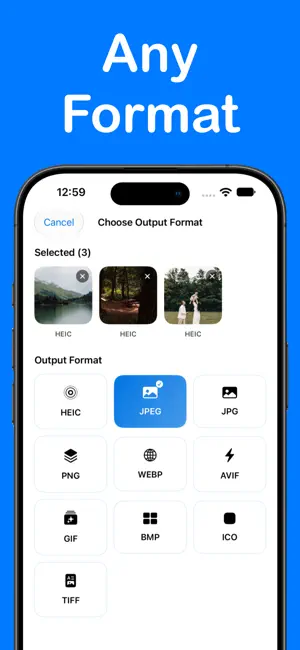 HEIC to JPEG : image converter screenshot 3