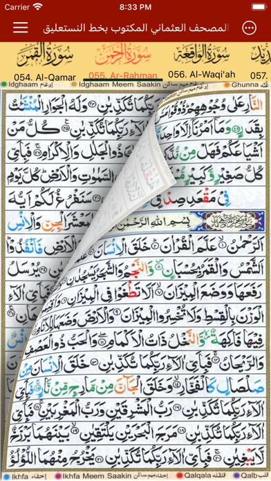 Screenshot #3 pour Multi Line Quran Nastaleeq App