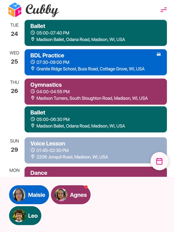 Get Cubby iPad screenshot 1 - Productivity app