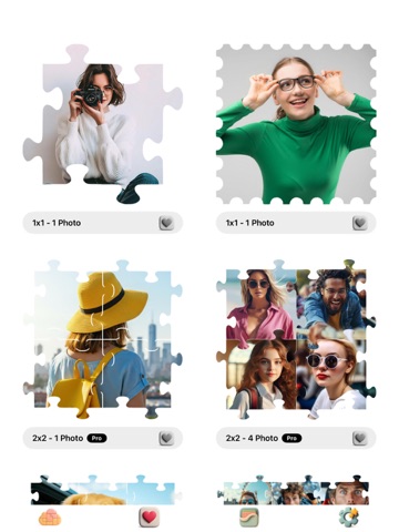 Photo Puzzle Collage - KELEQ iPad screenshot