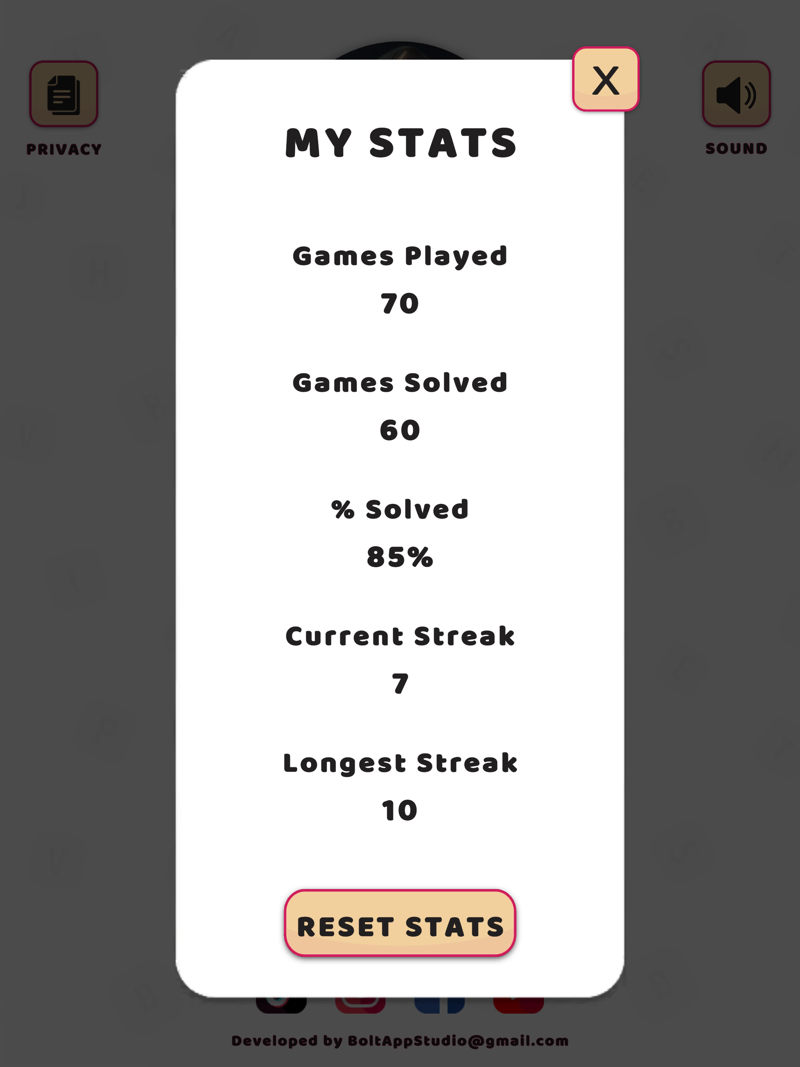 Q-Less Crossword Solitaire official gameplay screenshot 3