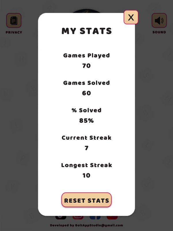 Q-Less Crossword Solitaire screenshot 11