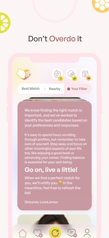 LovoLemon: Genuine Dating App screenshot
