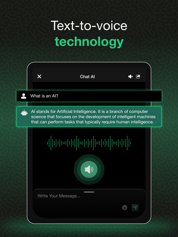 Chat AI - Ask Chatbot AI Chat iPad screenshot 5 - Productivity app