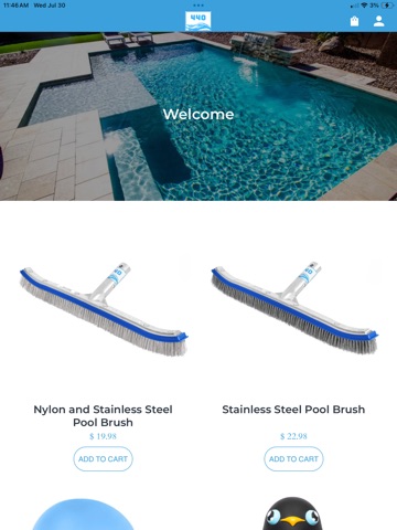 440 Pool iPad screenshot